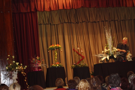 Some of the final arrangements by Richard Haslam.