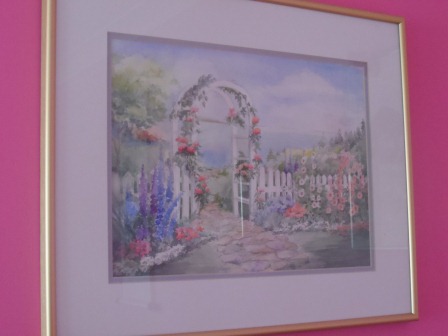 Painting by Terry Garwood.