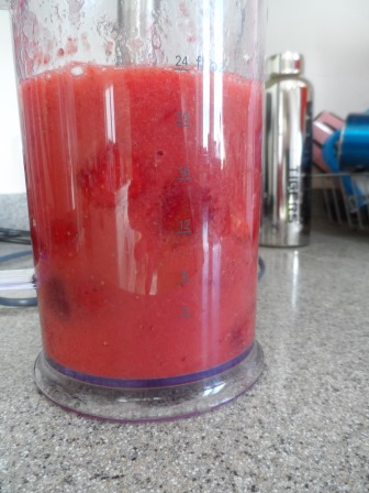 Strawberry Puree.