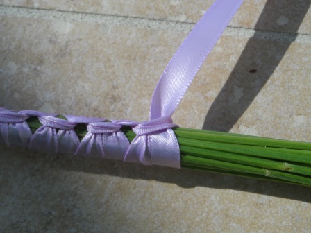 Then pull it tight, and go in opposite direction.