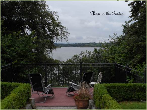 View of lake from main garden area