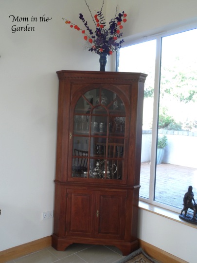 Our Stickley corner piece. A perfect display place.