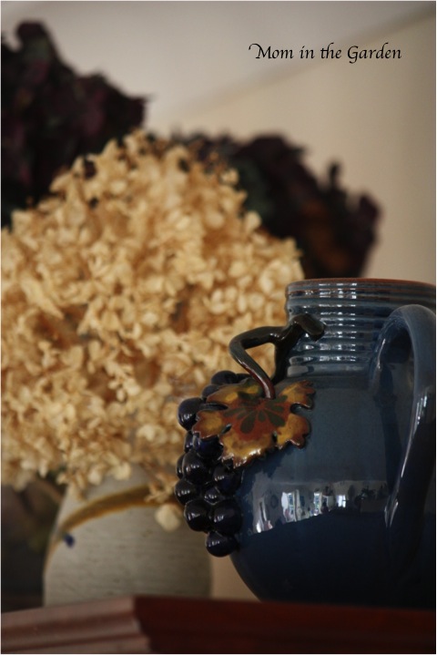 The wine jug we purchased in the Alsace region of France 18 years ago