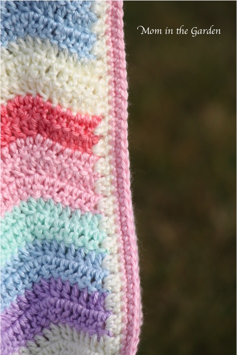 a look at the first rows of edging