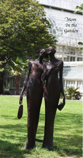 statue in the gardens. National Botanic Gardens, Dublin
