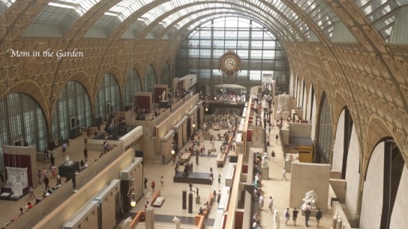 Here's a look inside of the musee d'orsay 