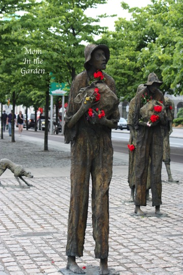 Famine memorial Dublin