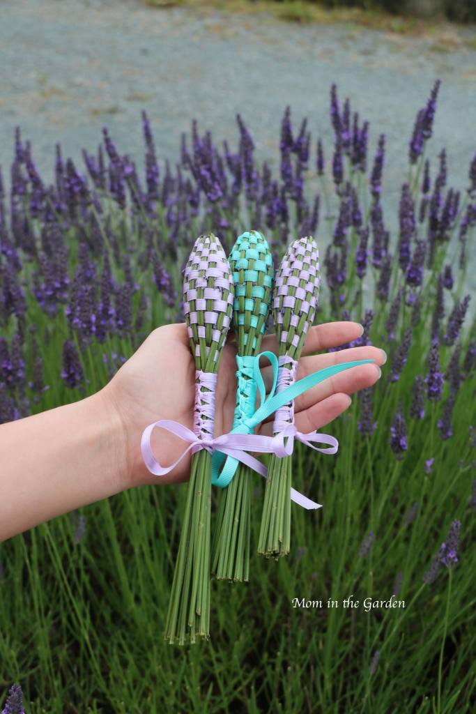 Lavender wands completed