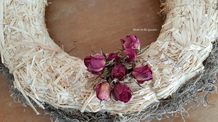 Lavender Wreath starting with roses