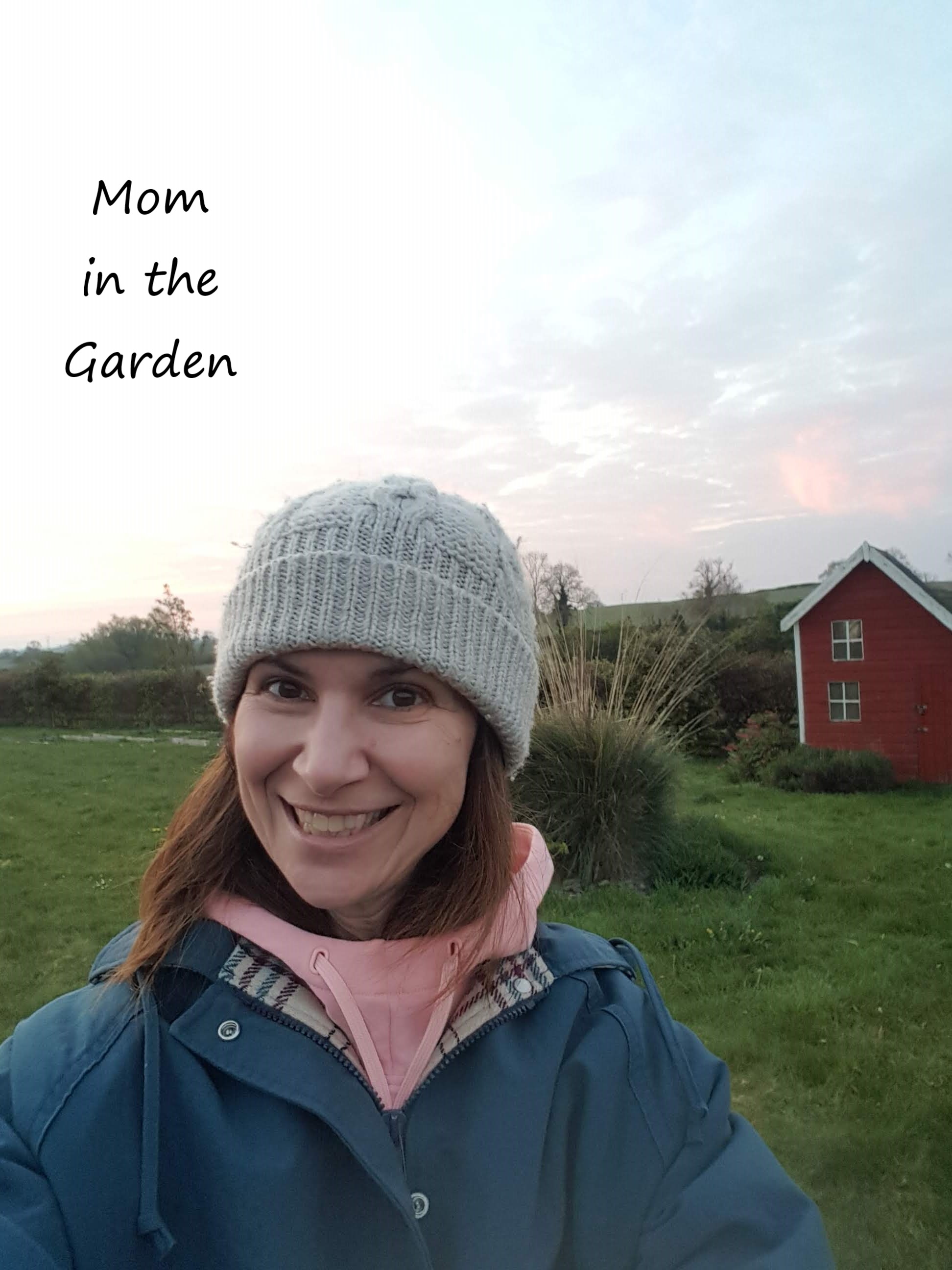 picture of mom in the garden April 2020