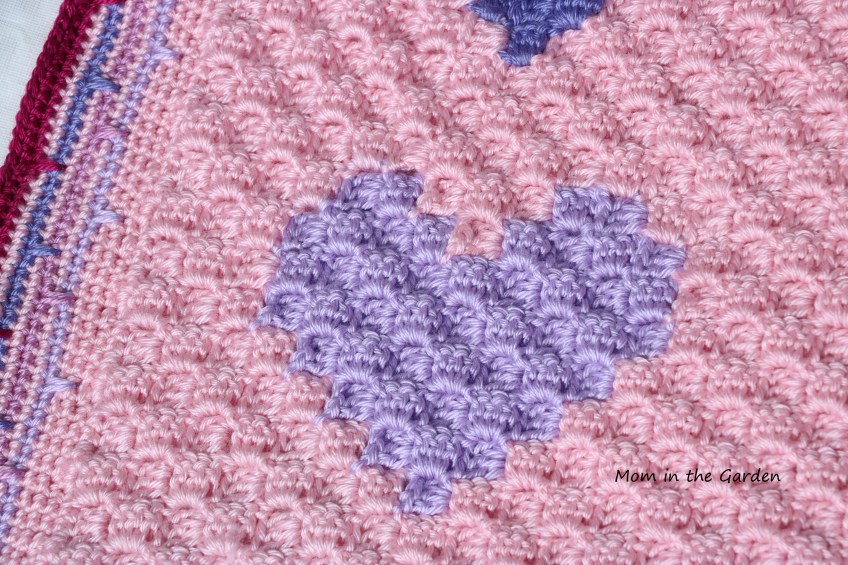 single orchid heart + border