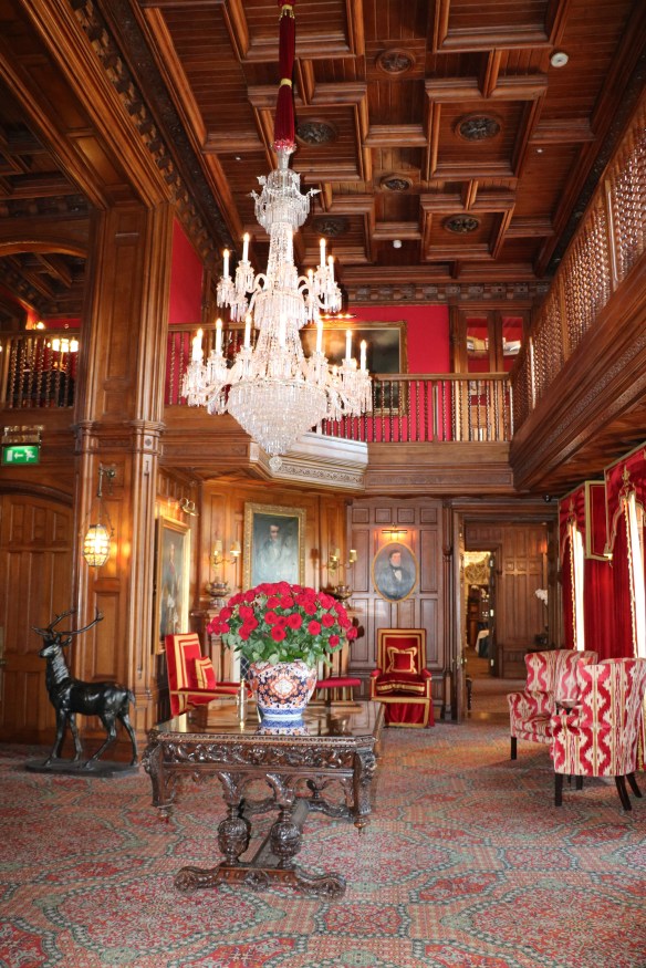 roses in main entrance