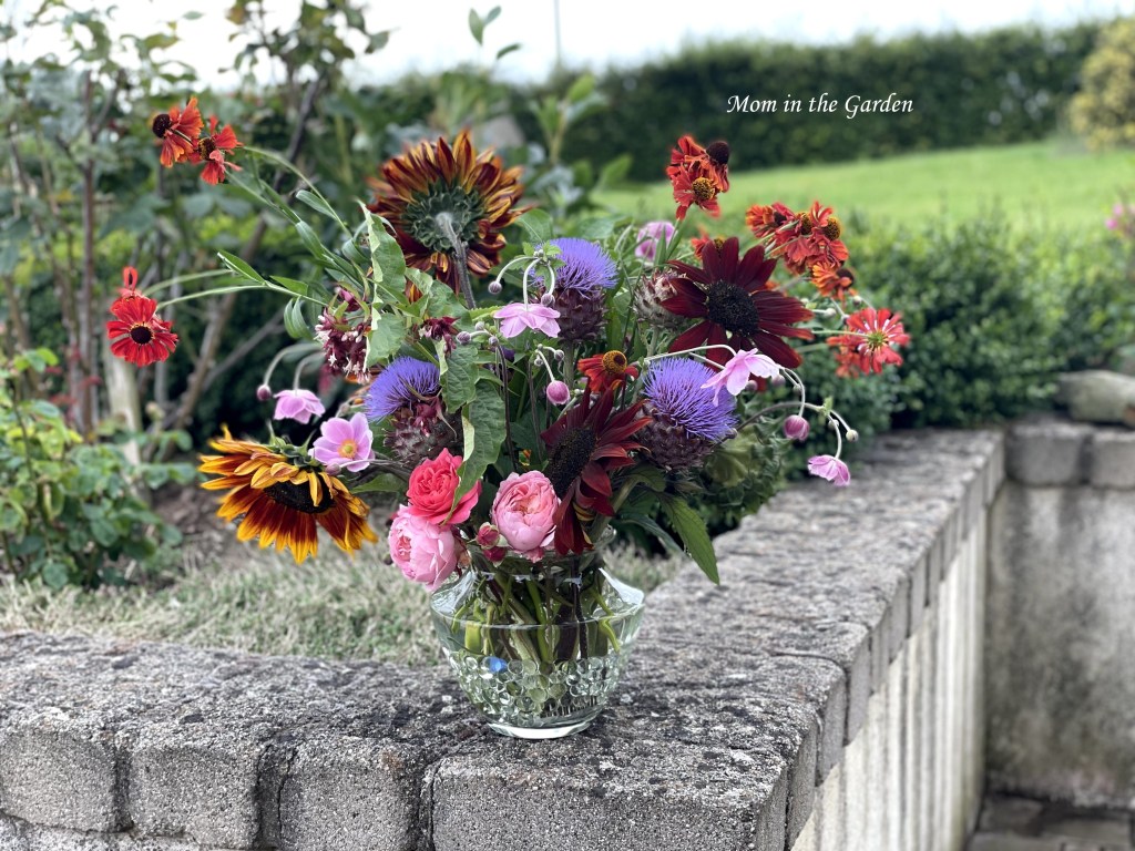 Summer floral arrangement