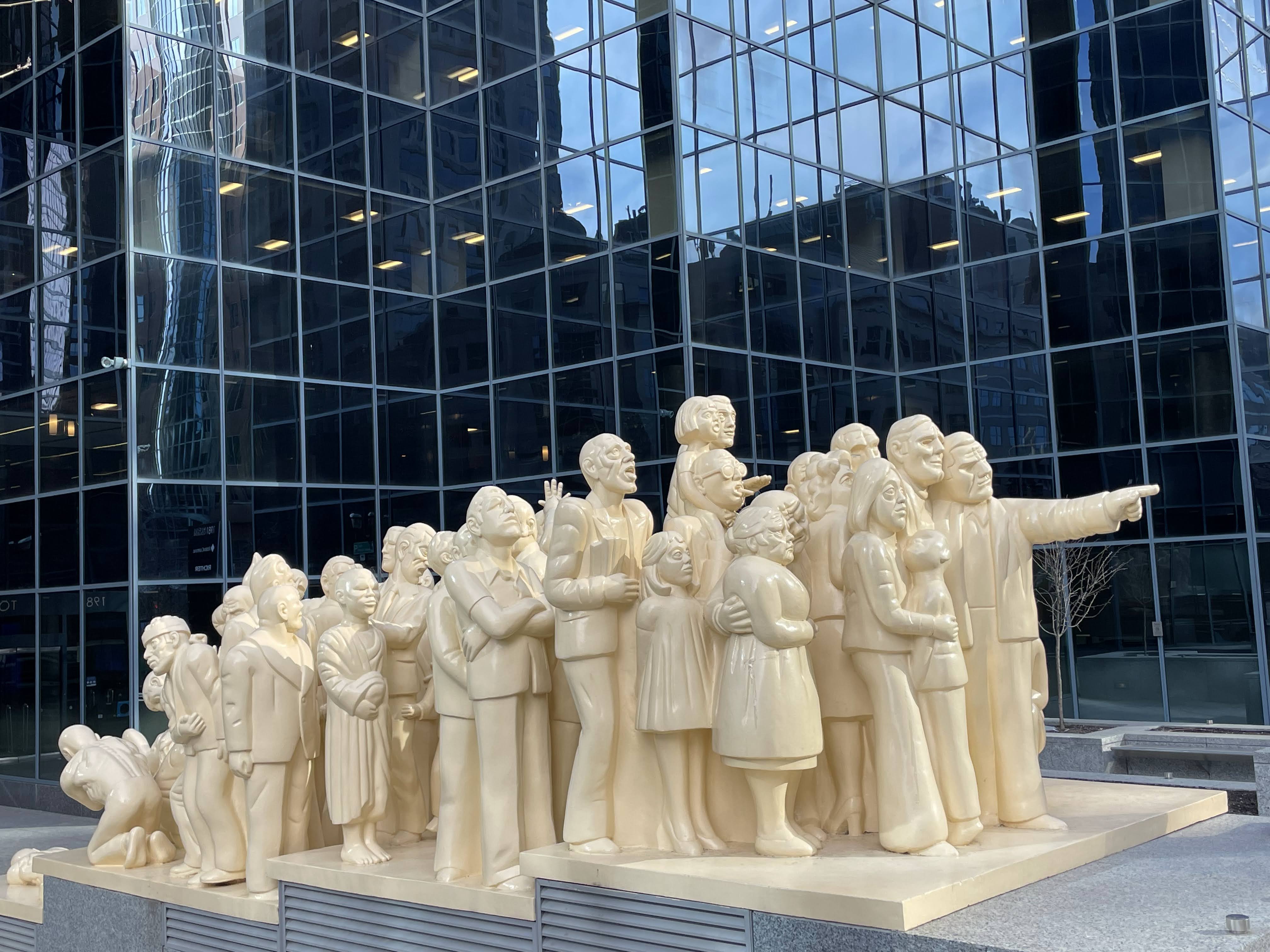 The Illumination sculpture by Raymond Mason